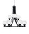 Toltec Lighting - 3409-MB-4101 - Nine Light Chandelier - Paramount - Matte Black