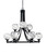 Toltec Lighting - 3409-MB-4109 - Nine Light Chandelier - Paramount - Matte Black