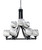 Toltec Lighting - 3409-MB-4819 - Nine Light Chandelier - Paramount - Matte Black