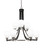 Toltec Lighting - 3409-MBBN-615 - Nine Light Chandelier - Paramount - Matte Black & Brushed Nickel