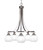 Toltec Lighting - 3415-BN-4101 - Five Light Chandelier - Paramount - Brushed Nickel