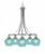 Toltec Lighting - 3415-BN-4625 - Five Light Chandelier - Paramount - Brushed Nickel