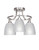 Toltec Lighting - 3417-BN-500 - Three Light Semi-Flush Mount - Paramount - Brushed Nickel