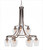 Toltec Lighting - 3419-BN-210 - Nine Light Chandelier - Paramount - Brushed Nickel