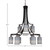 Paramount Nine Light Chandelier (3419-MBBN-4062)