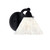 Toltec Lighting - 3421-MB-7195 - One Light Wall Sconce - Paramount - Matte Black