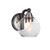 Toltec Lighting - 3421-MBBN-4102 - One Light Wall Sconce - Paramount - Matte Black & Brushed Nickel