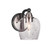 Toltec Lighting - 3421-MBBN-4812 - One Light Wall Sconce - Paramount - Matte Black & Brushed Nickel