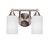 Toltec Lighting - 3422-BN-4061 - Two Light Bath Bar - Paramount - Brushed Nickel