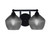 Toltec Lighting - 3422-MB-4622 - Two Light Bath Bar - Paramount - Matte Black