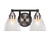 Toltec Lighting - 3422-MBBN-4760 - Two Light Bath Bar - Paramount - Matte Black & Brushed Nickel