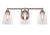 Toltec Lighting - 3423-BN-461 - Three Light Bath Bar - Paramount - Brushed Nickel