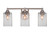 Toltec Lighting - 3423-BN-530 - Three Light Bath Bar - Paramount - Brushed Nickel