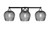 Toltec Lighting - 3423-MBBN-4602 - Three Light Bath Bar - Paramount - Matte Black & Brushed Nickel