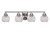 Toltec Lighting - 3424-BN-4100 - Four Light Bath Bar - Paramount - Brushed Nickel