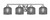 Toltec Lighting - 3424-BN-4612 - Four Light Bath Bar - Paramount - Brushed Nickel