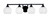 Toltec Lighting - 3424-MB-4101 - Four Light Bath Bar - Paramount - Matte Black