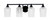 Toltec Lighting - 3424-MB-4250 - Four Light Bath Bar - Paramount - Matte Black