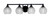 Toltec Lighting - 3424-MB-5110 - Four Light Bath Bar - Paramount - Matte Black
