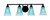 Toltec Lighting - 3424-MB-725 - Four Light Bath Bar - Paramount - Matte Black
