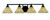Toltec Lighting - 3424-MB-9415 - Four Light Bath Bar - Paramount - Matte Black