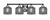 Toltec Lighting - 3424-MBBN-4612 - Four Light Bath Bar - Paramount - Matte Black & Brushed Nickel