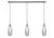 Toltec Lighting - 36-BN-416 - Three Light Linear Pendalier - Any - Brushed Nickel