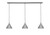 Toltec Lighting - 36-BN-421 - Three Light Linear Pendalier - Any - Brushed Nickel