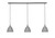Toltec Lighting - 36-BN-425 - Three Light Linear Pendalier - Any - Brushed Nickel