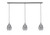 Toltec Lighting - 36-BN-426 - Three Light Linear Pendalier - Any - Brushed Nickel