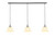 Toltec Lighting - 36-BN-508 - Three Light Linear Pendalier - Any - Brushed Nickel