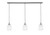 Toltec Lighting - 36-BN-615 - Three Light Linear Pendalier - Any - Brushed Nickel
