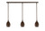 Toltec Lighting - 36-BRZ-426 - Three Light Linear Pendalier - Any - Bronze