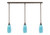 Toltec Lighting - 36-BRZ-5065 - Three Light Linear Pendalier - Any - Bronze