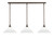Toltec Lighting - 36-BRZ-701 - Three Light Linear Pendalier - Any - Bronze