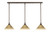 Toltec Lighting - 36-BRZ-7183 - Three Light Linear Pendalier - Any - Bronze