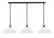 Toltec Lighting - 36-DG-702 - Three Light Linear Pendalier - Any - Dark Granite