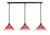 Toltec Lighting - 36-DG-706 - Three Light Linear Pendalier - Any - Dark Granite