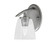 Toltec Lighting - 3720-GP-461 - One Light Wall Sconce - Kurve - Graphite