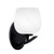Toltec Lighting - 3720-MB-4811 - One Light Wall Sconce - Kurve - Matte Black