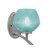 Toltec Lighting - 3721-GP-4625 - One Light Wall Sconce - Kurve - Graphite