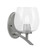 Toltec Lighting - 3721-GP-4810 - One Light Wall Sconce - Kurve - Graphite