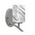 Toltec Lighting - 3721-GP-549 - One Light Wall Sconce - Kurve - Graphite