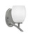 Toltec Lighting - 3721-GP-615 - One Light Wall Sconce - Kurve - Graphite