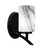 Toltec Lighting - 3721-MB-3009 - One Light Wall Sconce - Kurve - Matte Black