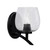 Toltec Lighting - 3721-MB-4812 - One Light Wall Sconce - Kurve - Matte Black