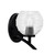 Toltec Lighting - 3721-MB-5110 - One Light Wall Sconce - Kurve - Matte Black