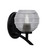 Toltec Lighting - 3721-MB-5112 - One Light Wall Sconce - Kurve - Matte Black