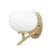 Toltec Lighting - 3721-NAB-212 - One Light Wall Sconce - Kurve - New Age Brass