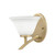 Toltec Lighting - 3721-NAB-311 - One Light Wall Sconce - Kurve - New Age Brass